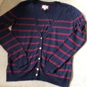 Forever 21 striped cardigan!